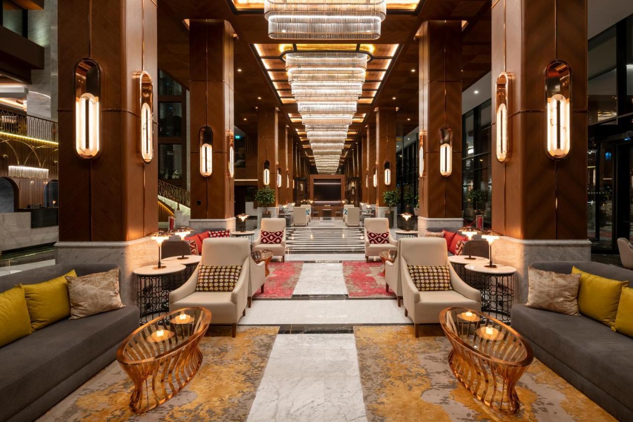 Moevenpick Hotel Istanbul Asia Airport Luaran gambar The lobby of the hotel