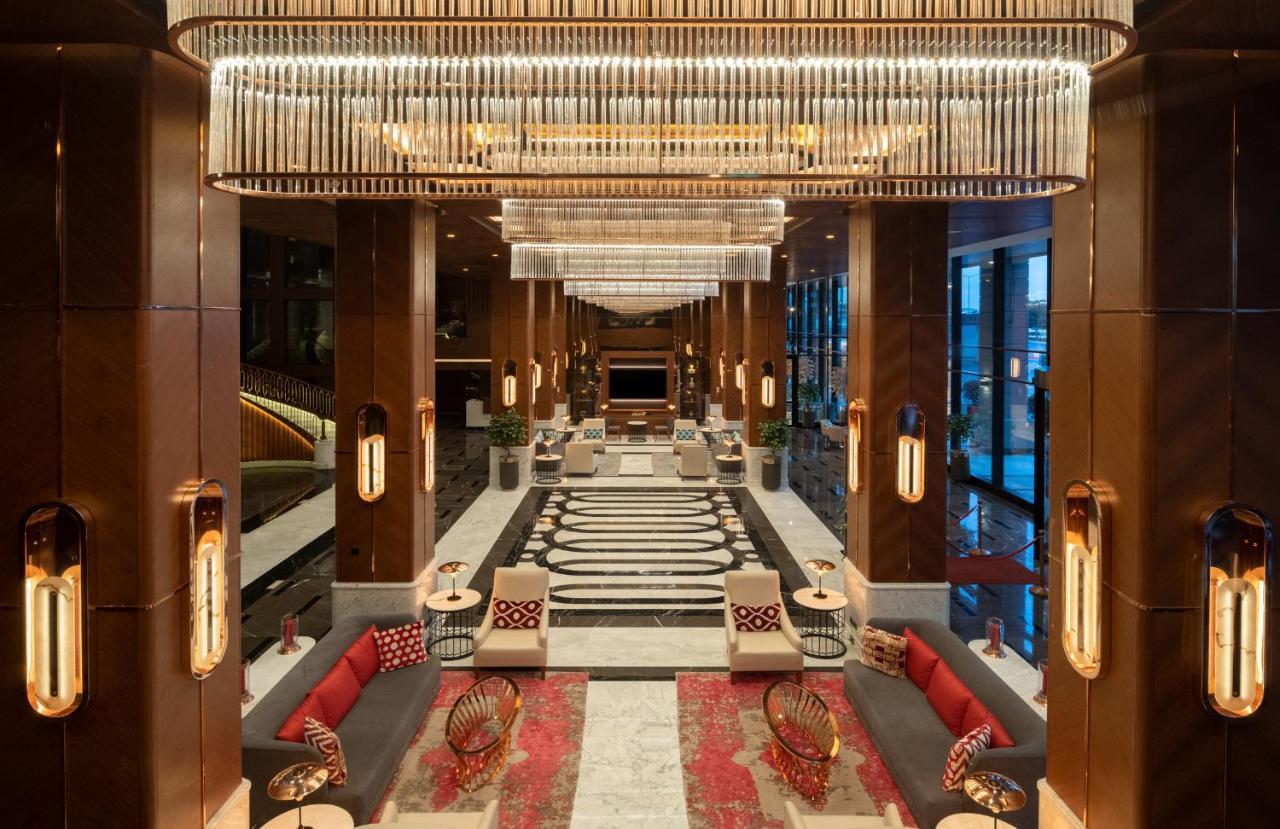 Moevenpick Hotel Istanbul Asia Airport Luaran gambar The lobby of the hotel