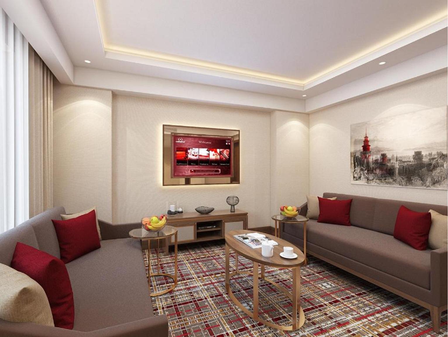 Moevenpick Hotel Istanbul Asia Airport Luaran gambar A living room