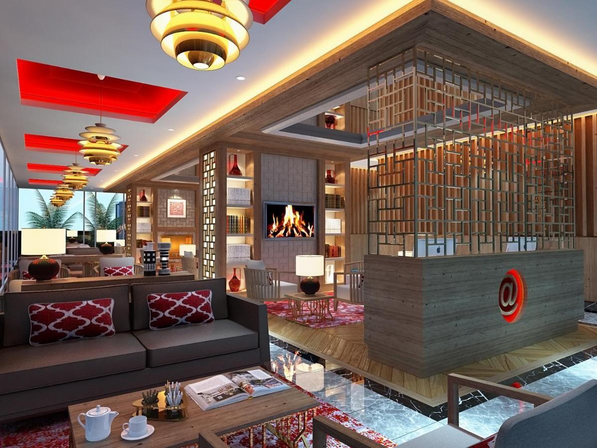 Moevenpick Hotel Istanbul Asia Airport Luaran gambar 3D rendering of a restaurant interior