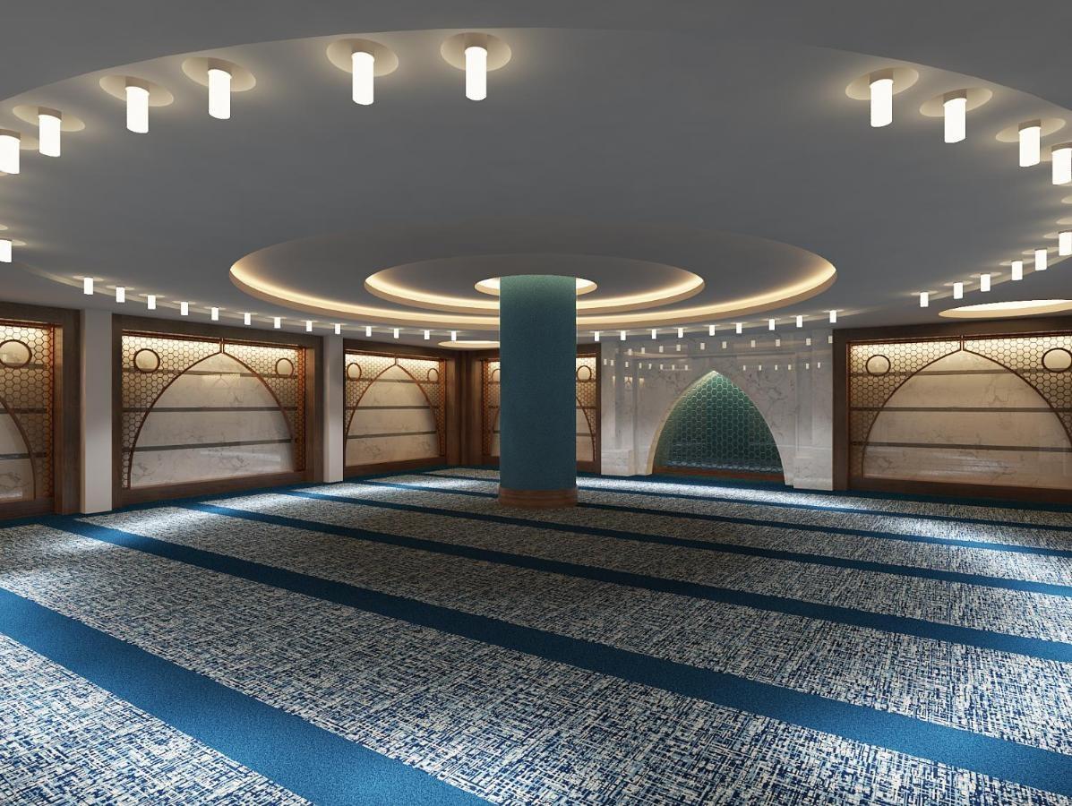 Moevenpick Hotel Istanbul Asia Airport Luaran gambar Interior of the mosque